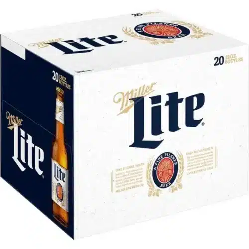 Miller lite bottles